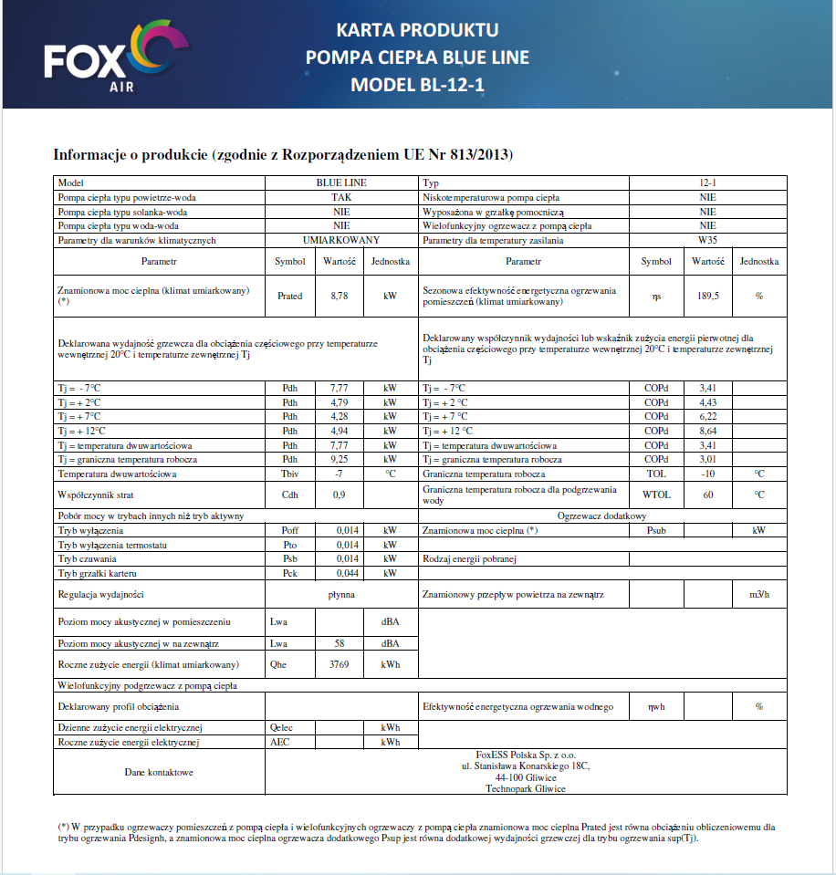 Nové tepelné čerpadlo FOX AIR - 2