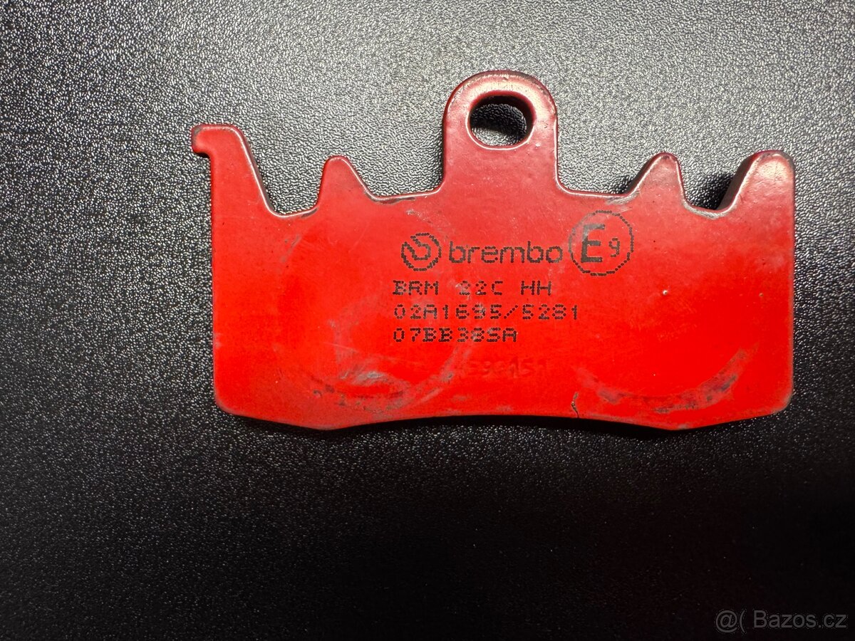 Brzdové destičky Brembo 07BB38SA, 07BB02SP - 2
