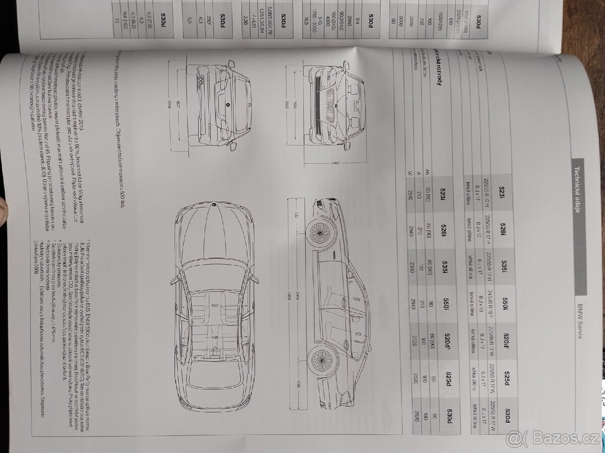 Katalog BMW řada 5 F10 - 2
