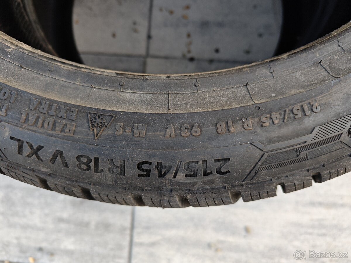 Zimní 215/45r18 - 2