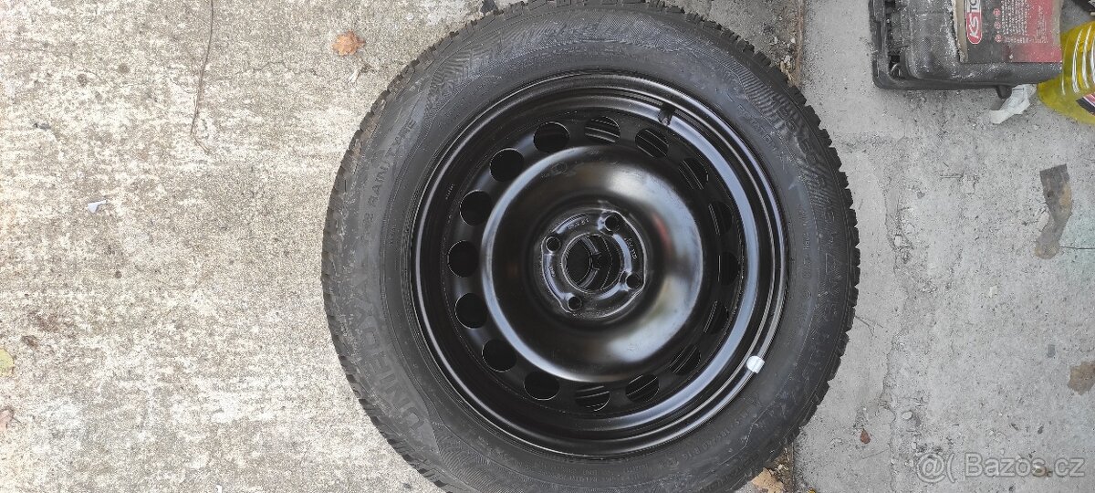 195/60 R16 + plech Uniroyal - 2