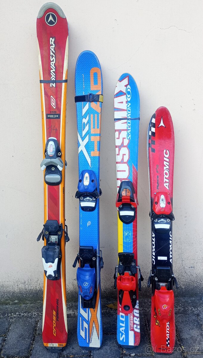 Dětské lyže 500,-Kč - 2