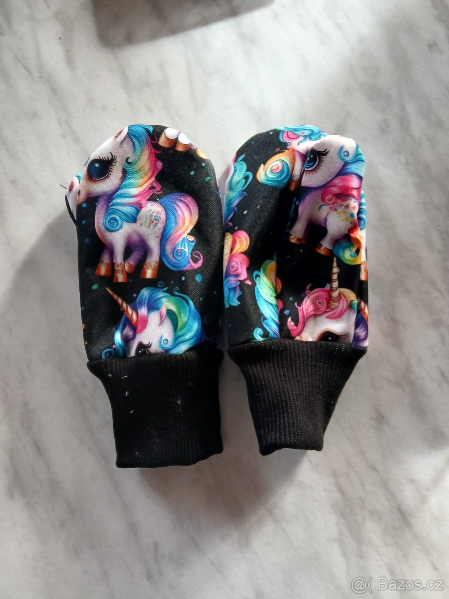 Softshellové dětské rukavice - 2