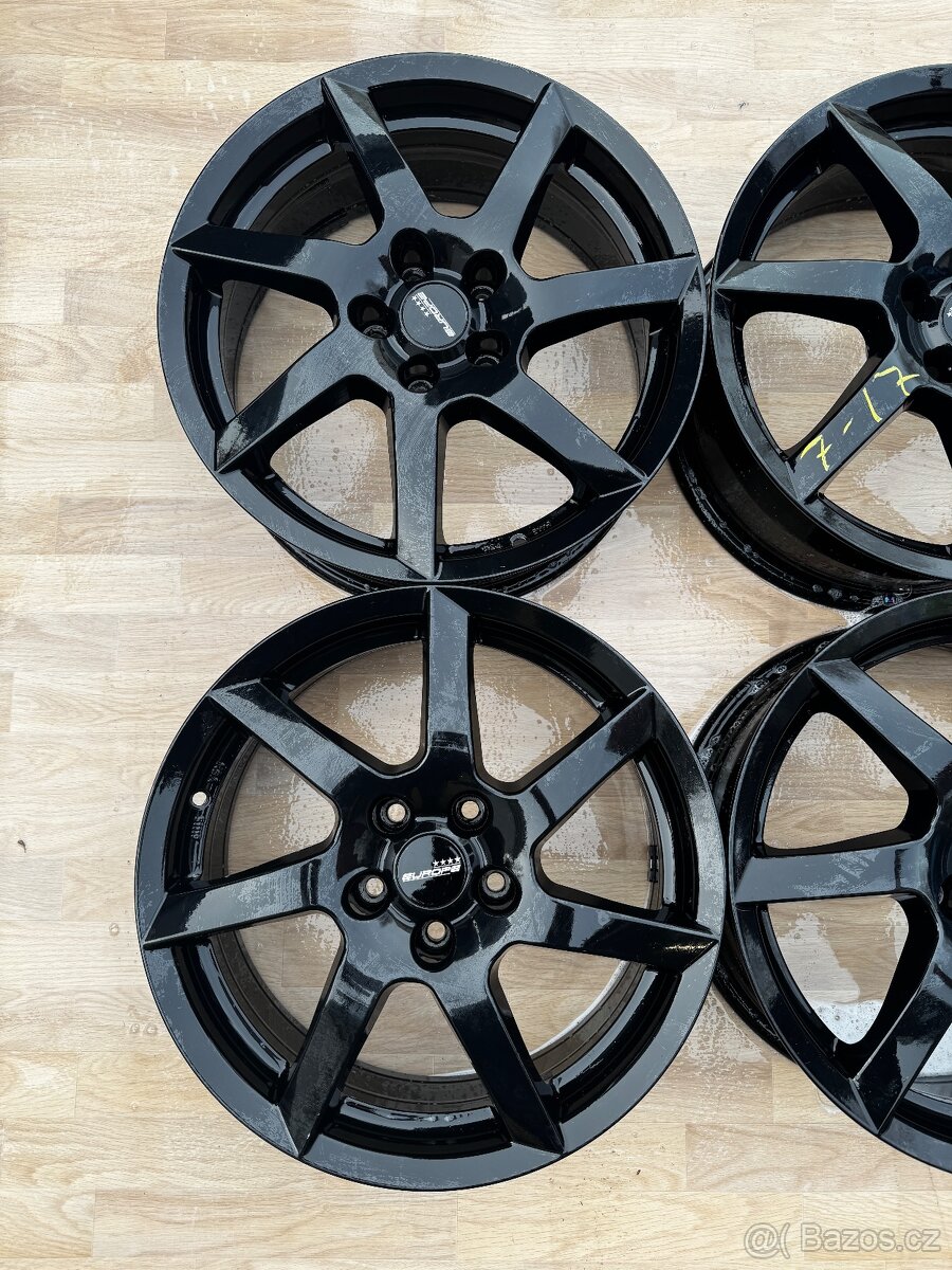 Alu kola, disky r17 5x112 Eu Black ZÁNOVNÍ - 2
