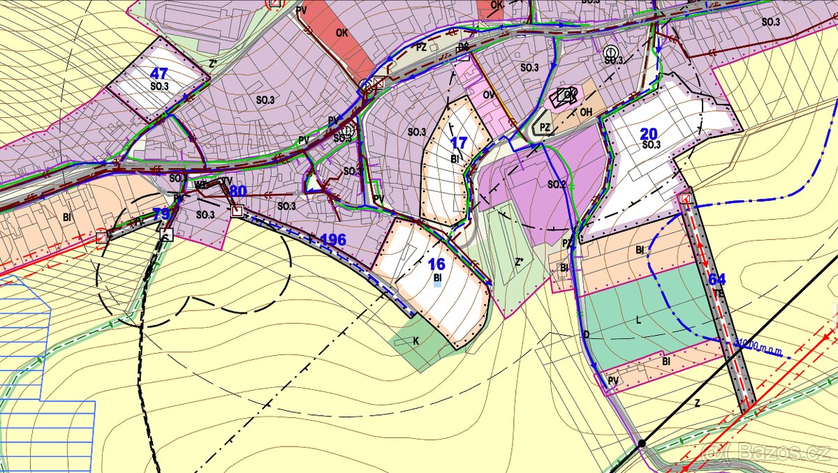 Pronájem (možný i prodej na splátky) 6.917 m2 Jestřabice - 2