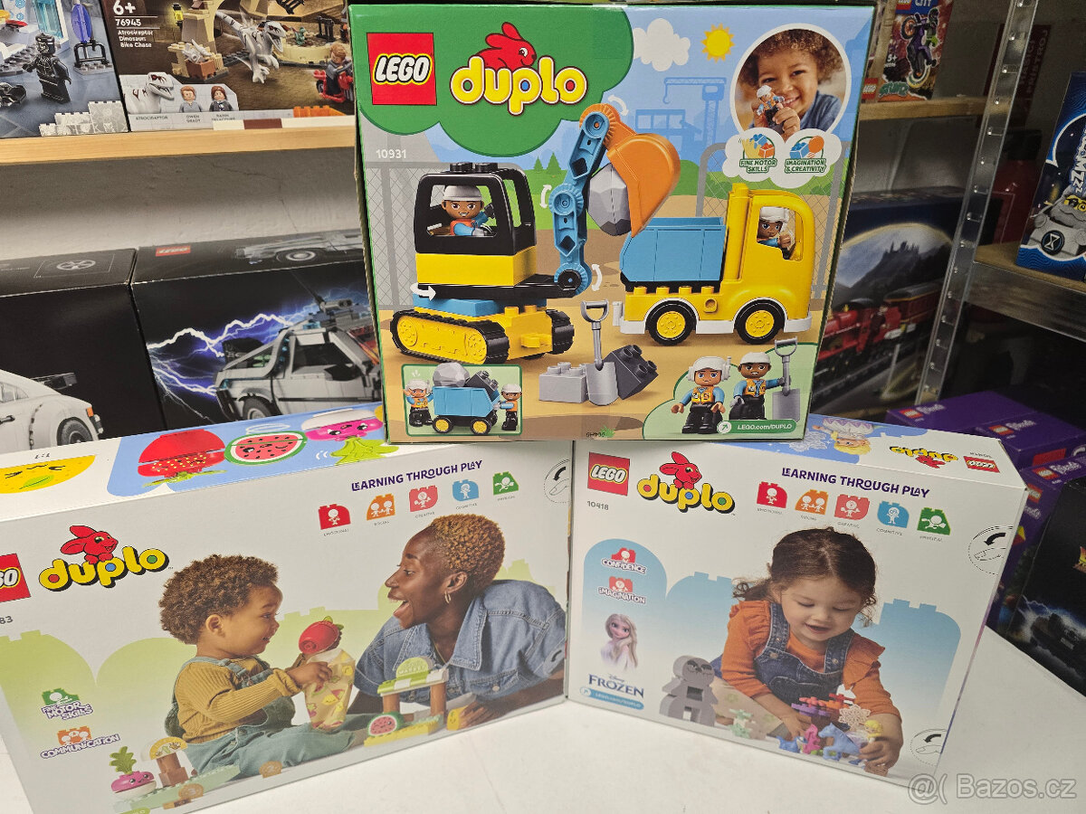 Lego Duplo + duplo silnice + mini dárek - 2
