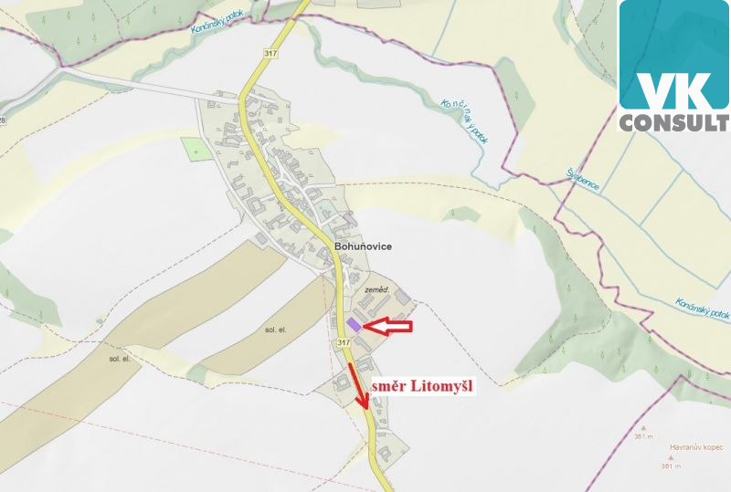 Pronájem - skladovací hala 20x40 m - Bohuňovice ... - 2