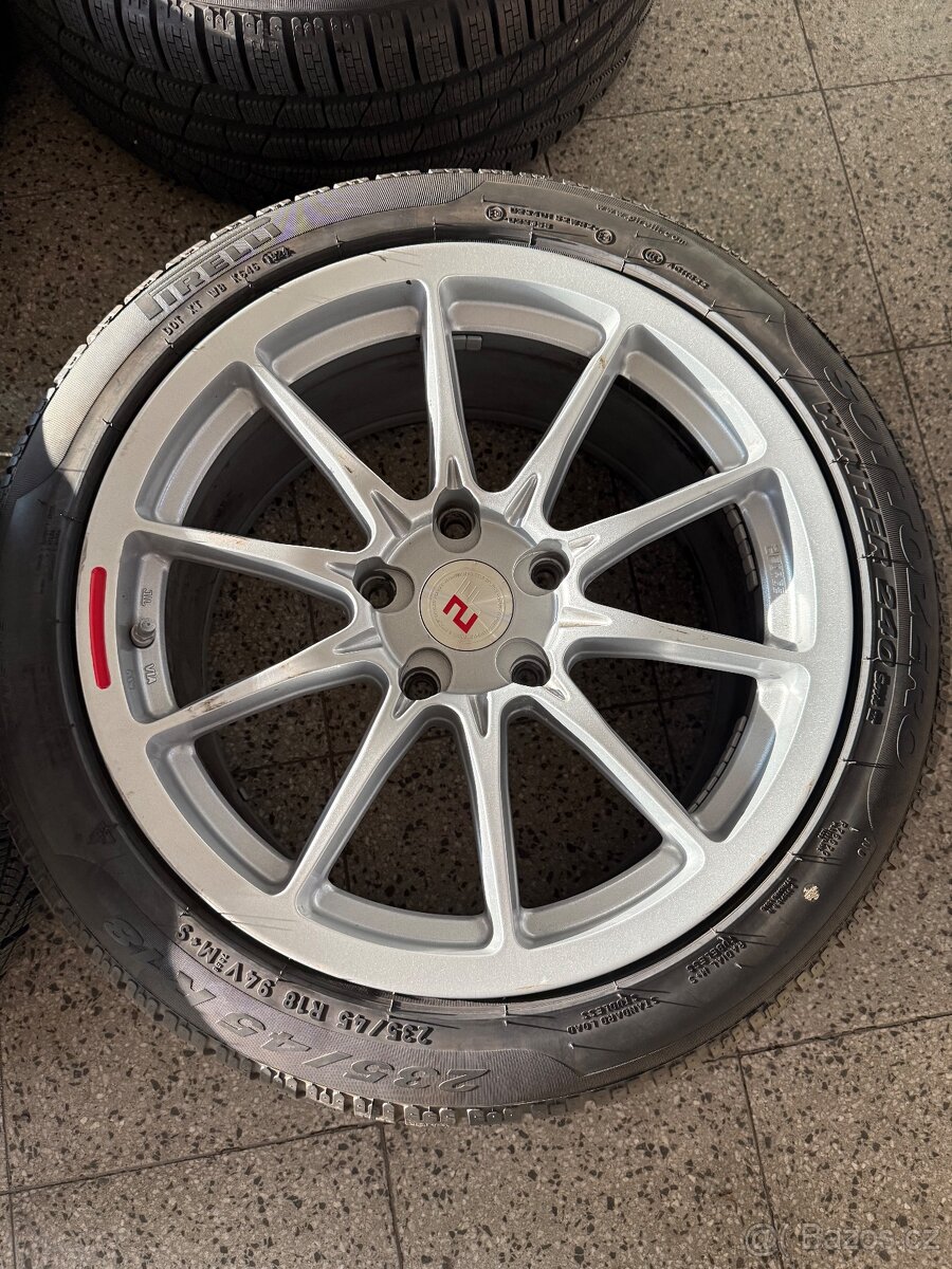 Sada kol 2forge ZF8 R18 5x130 zimní pneu - 2