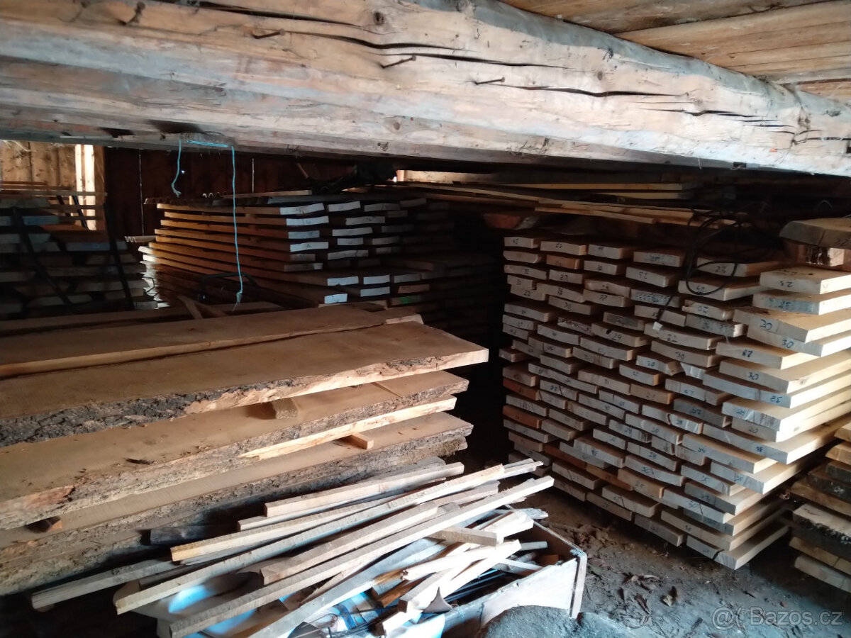 truhlářské řezivo vzduchosuché jasanové a bukové fošny - 2