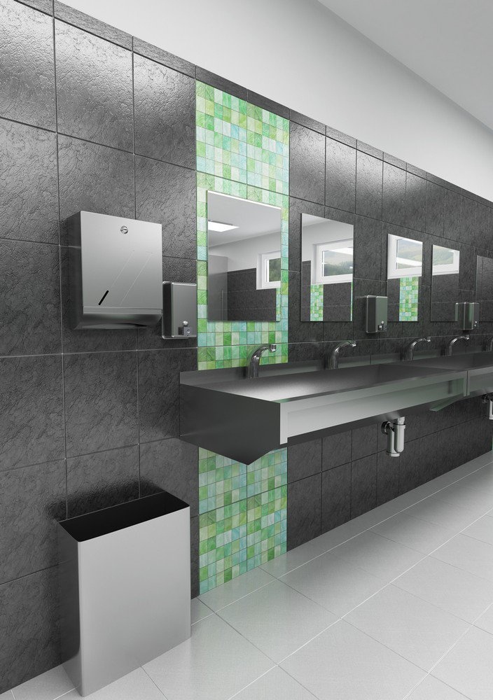 Nový, nerezový umývací žlab, dvojitý, 380 cm - 2