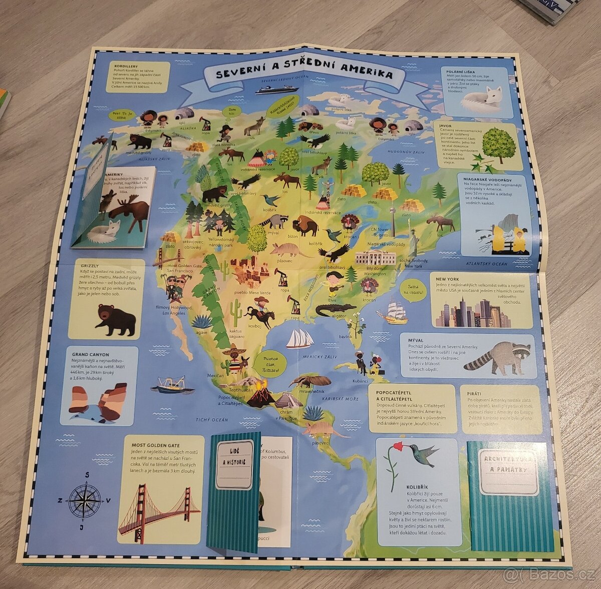 Atlas světa pro děti - rozkládací, Albatros - 2