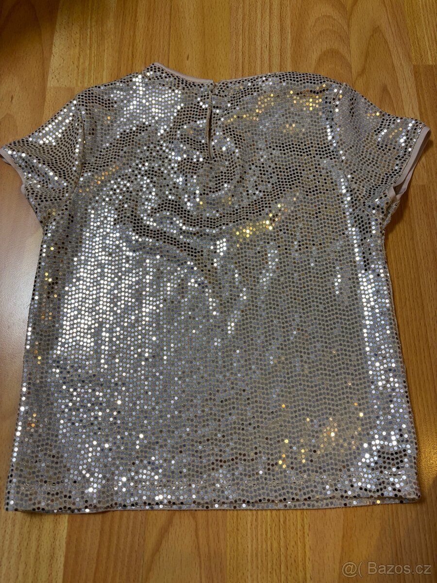 Sváteční flitrové tričko - 2