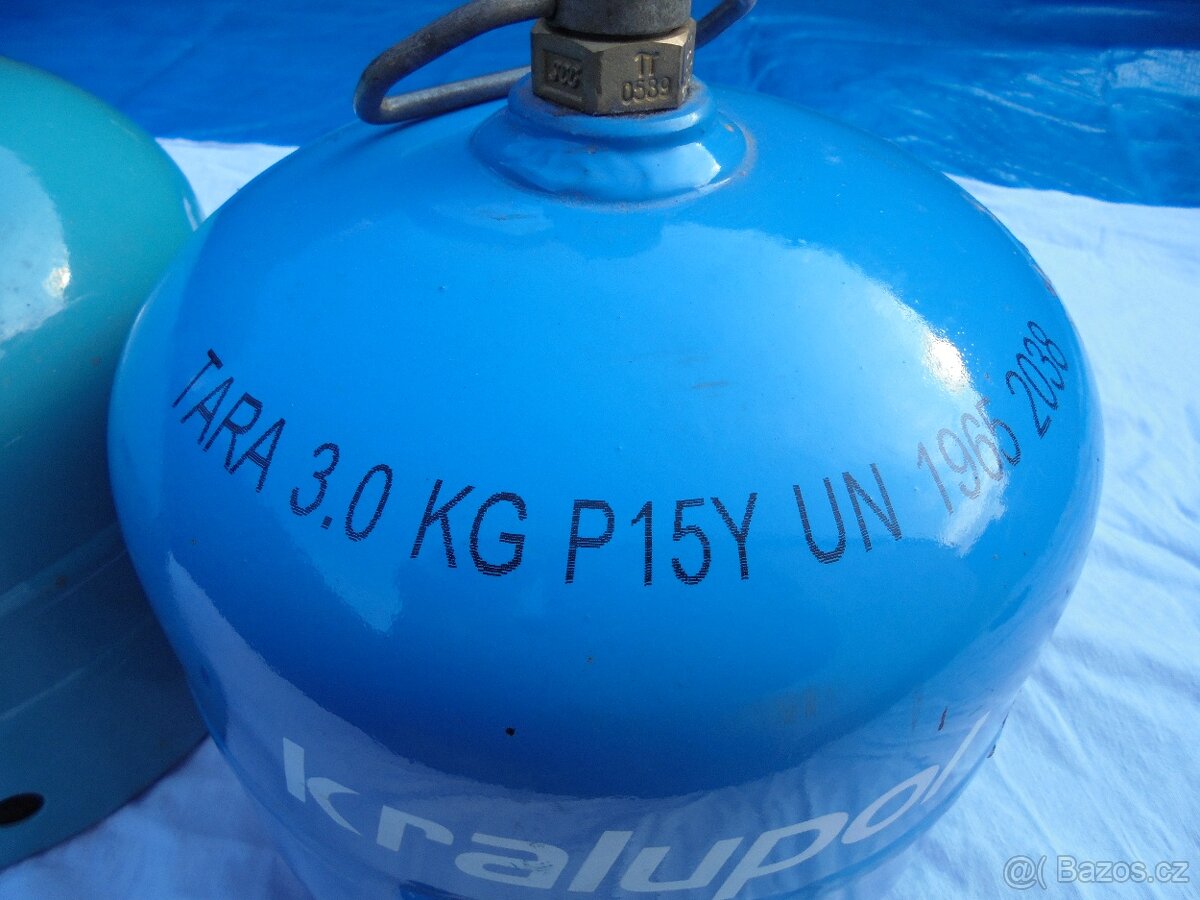 Propanbutanové láhve - 2