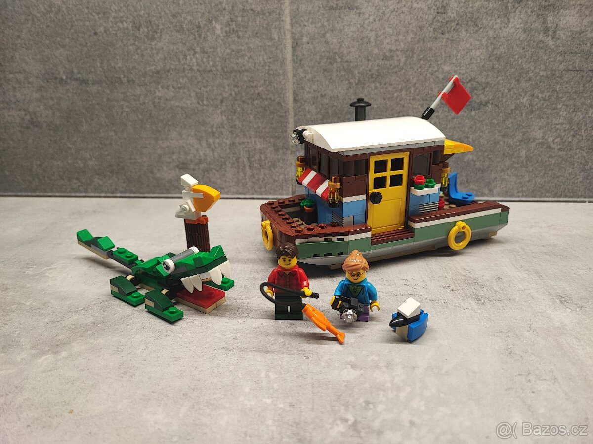 Lego 3v1 Creator 31093 - Houseboat - 2