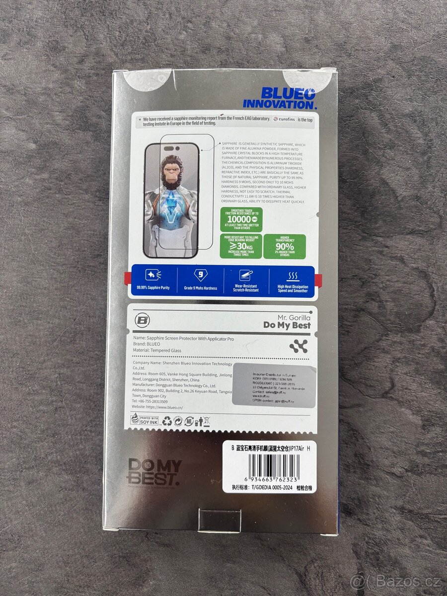 Safírové sklo iPhone 17 Air - 2