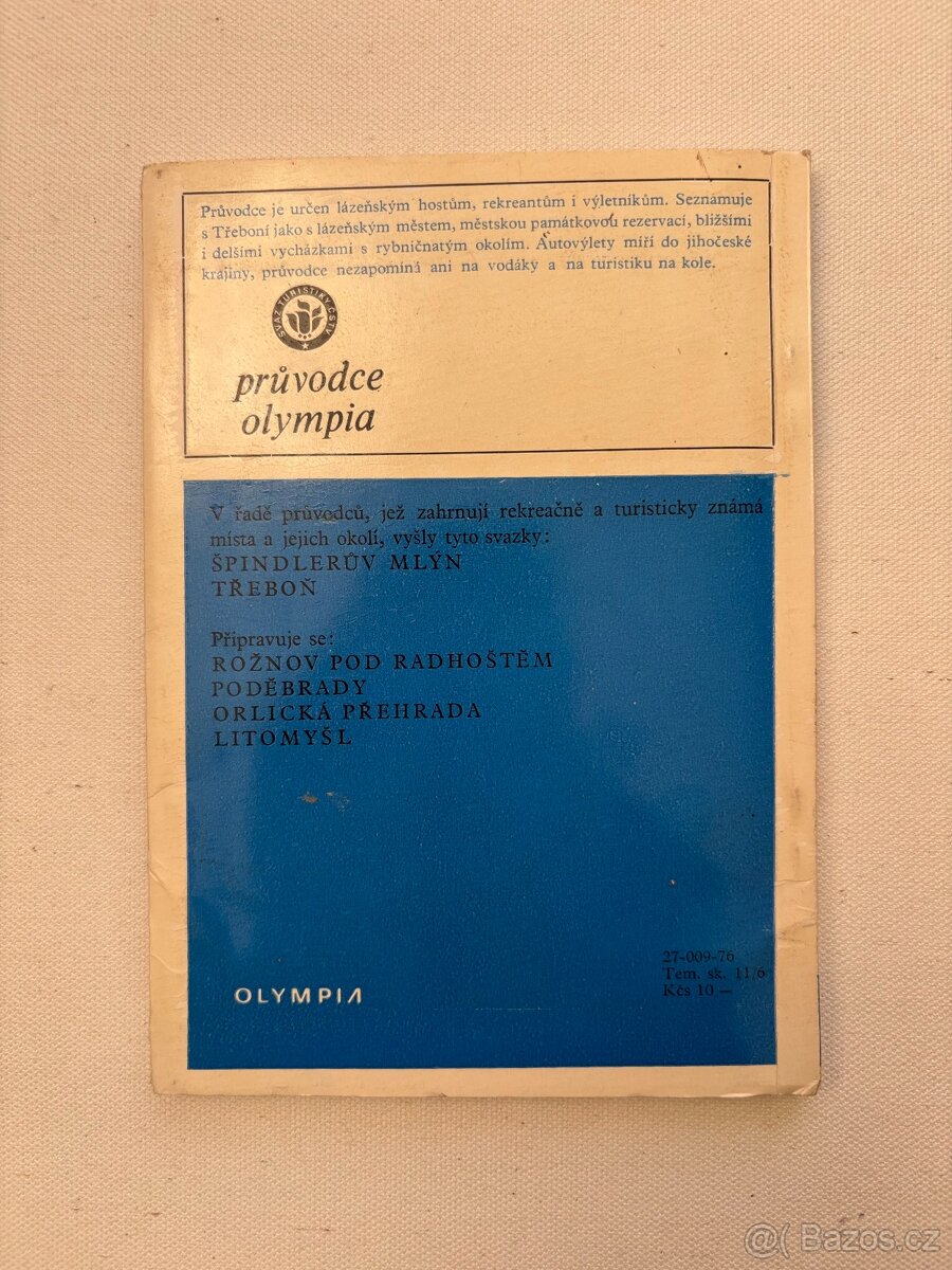 Třeboň průvodce s mapami, 1976 - 2