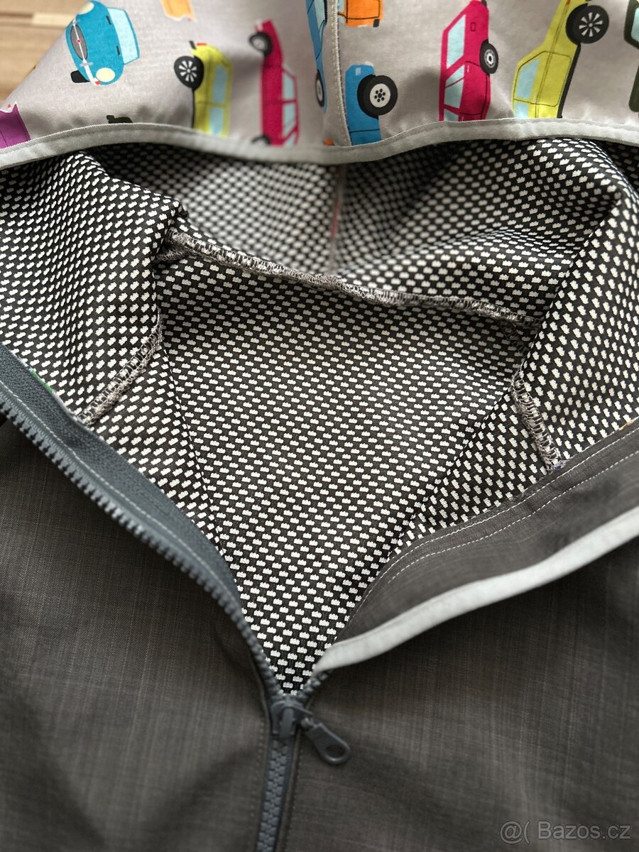 Softshellova bunda s auty - 2