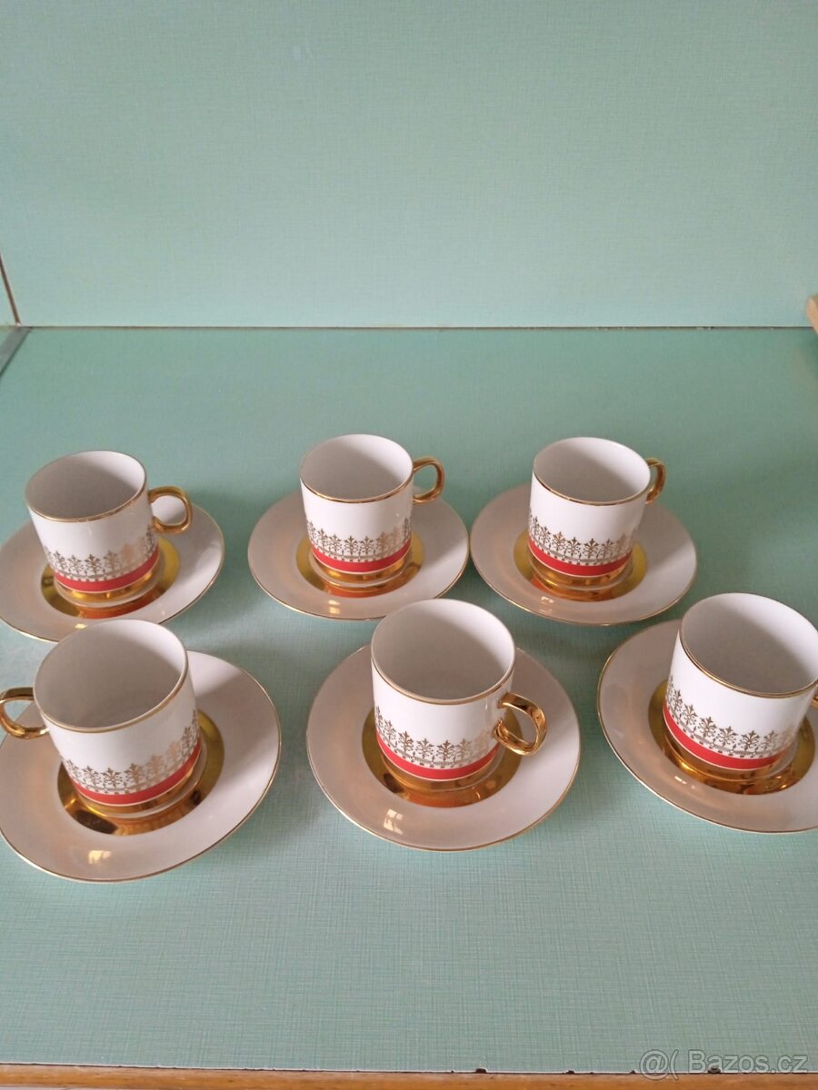 Porcelánová kávová souprava - 2