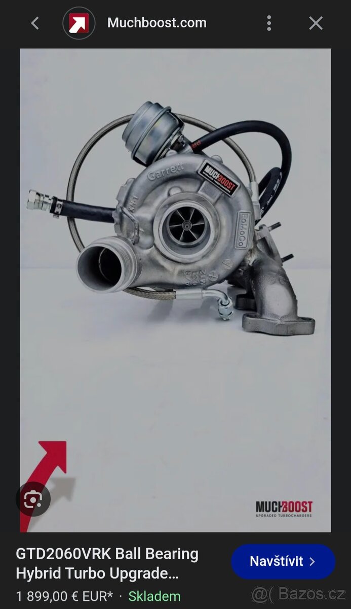 Turbo GTD2060VRK pro 2.0TDI CR VAG - 2