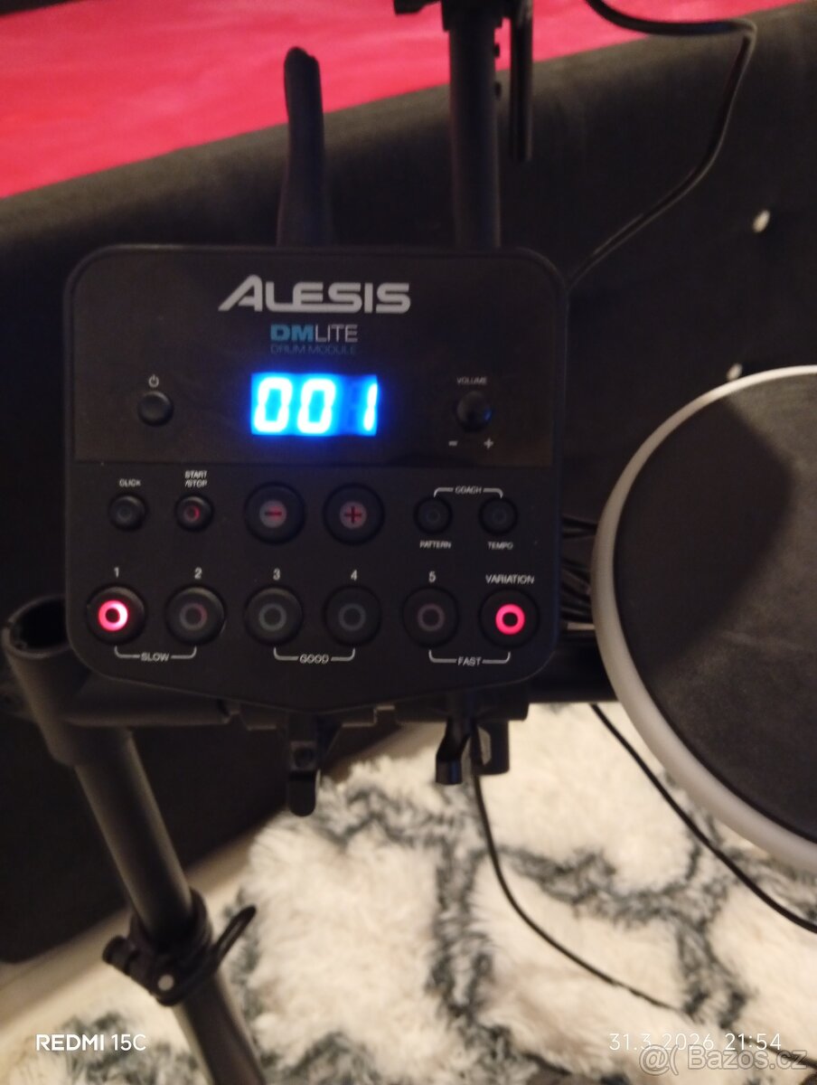 Prodám elektrické bicí Alesis DM Lite. - 2