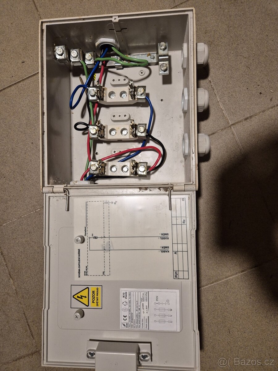 Skříň přípojková SP100/NVP1P - 2
