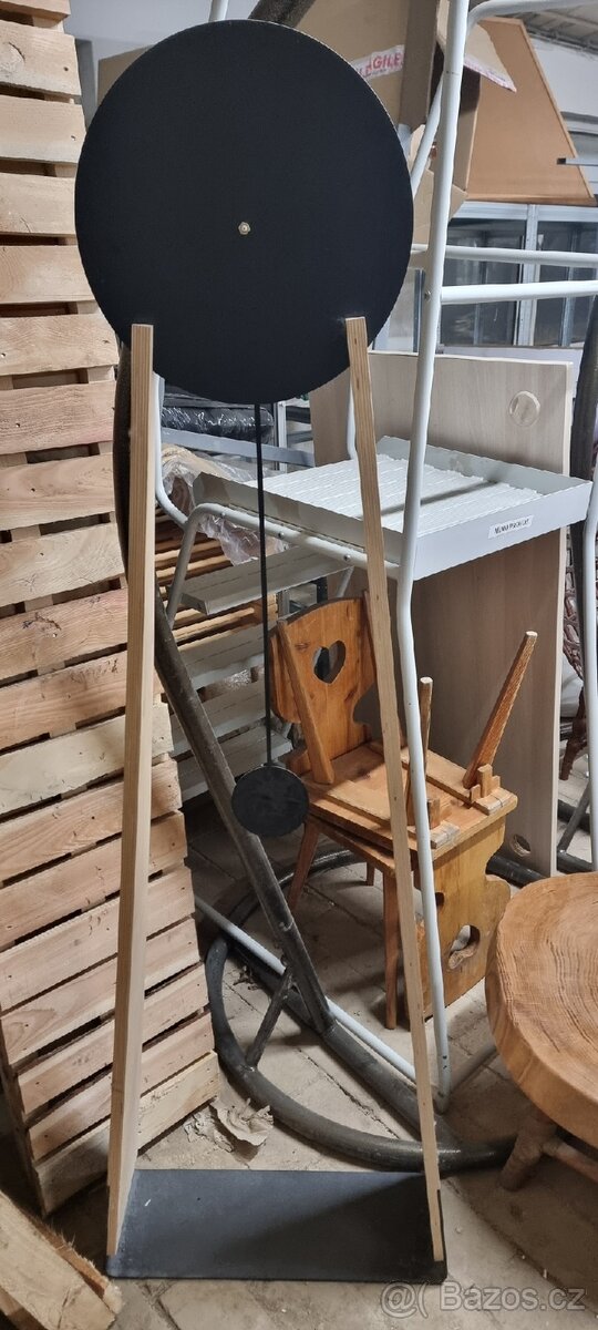 Designové stojací hodiny - nedokončený projekt - 2