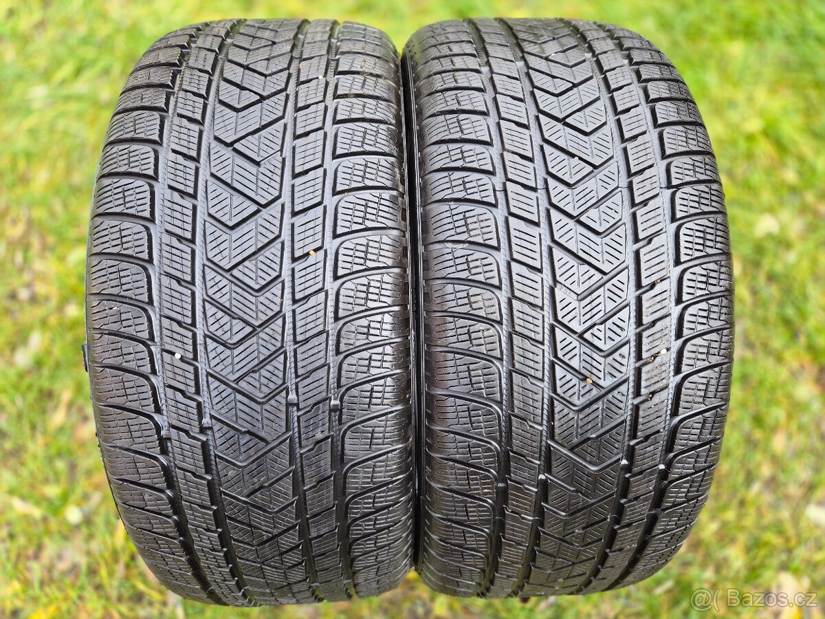 2x Zimní pneu Pirelli Scorpion Winter - 275/45 R20 XL - 90% - 2