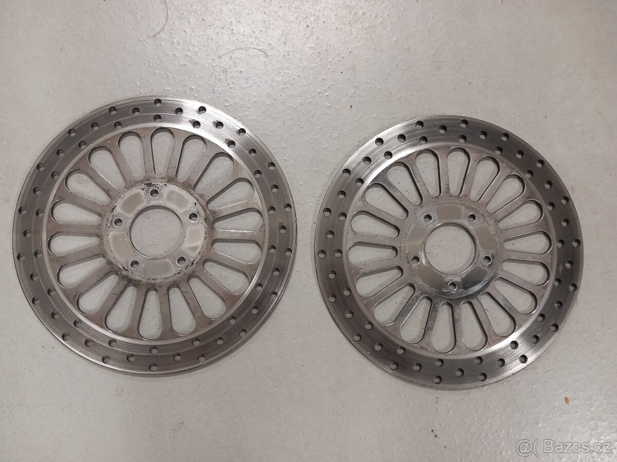 HARLEY DAVIDSON brzdové kotouče 2 ks,průměr 298mm,model ABS - 2