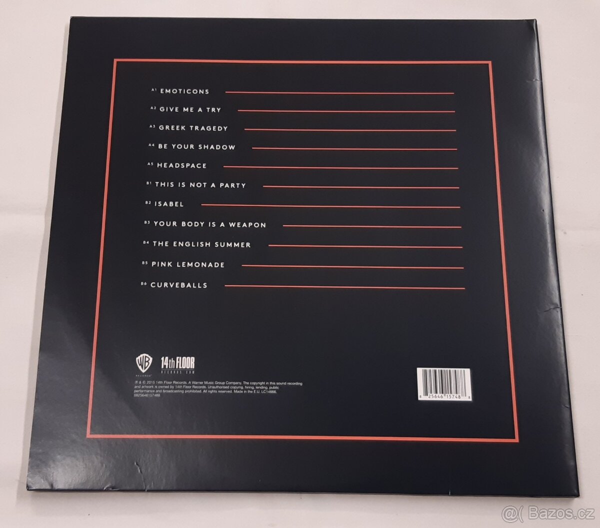 LP The Wombats , Glitterbug nehraná top stav - 2