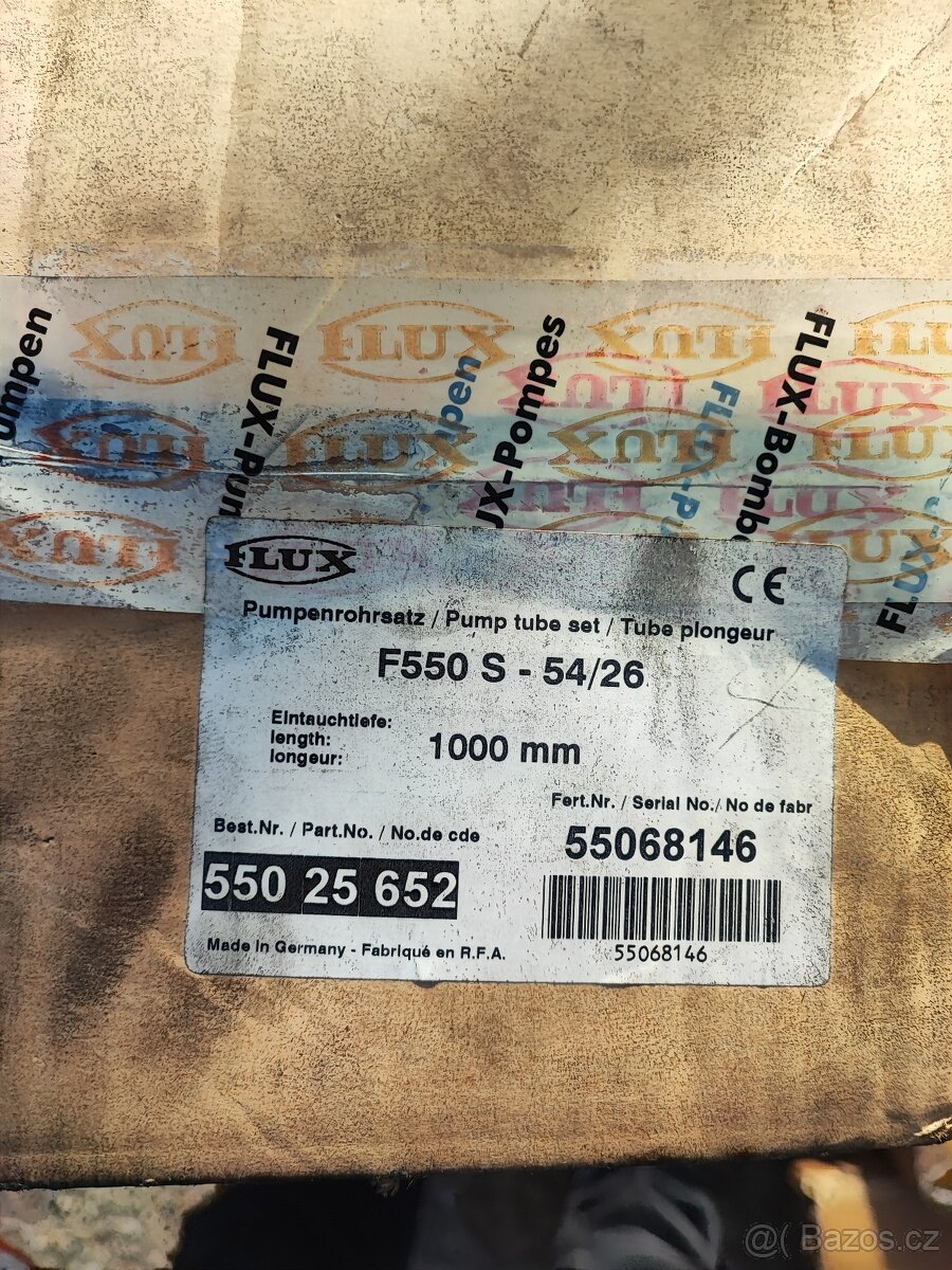 Vřetenové čerpadlo Flux F550S - 2