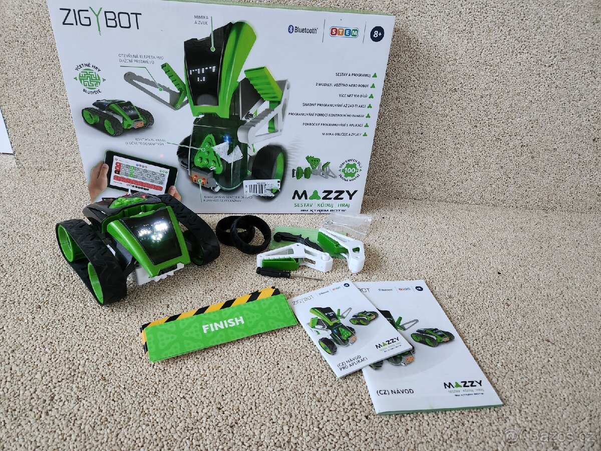 Didaktická hračka Zigybot Mazzy - nauč se kódovat - 2