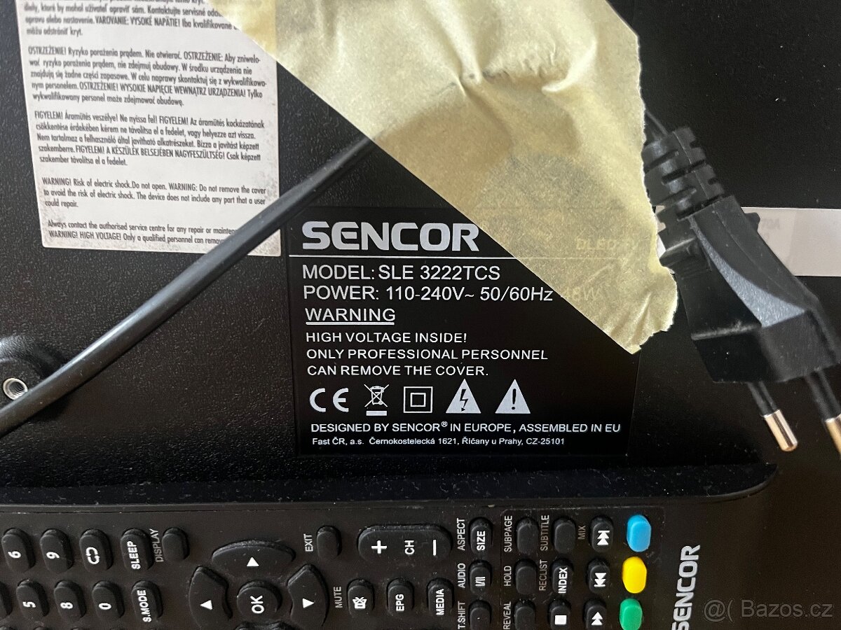 Led televize Sencor DVB T2 S2 - 2