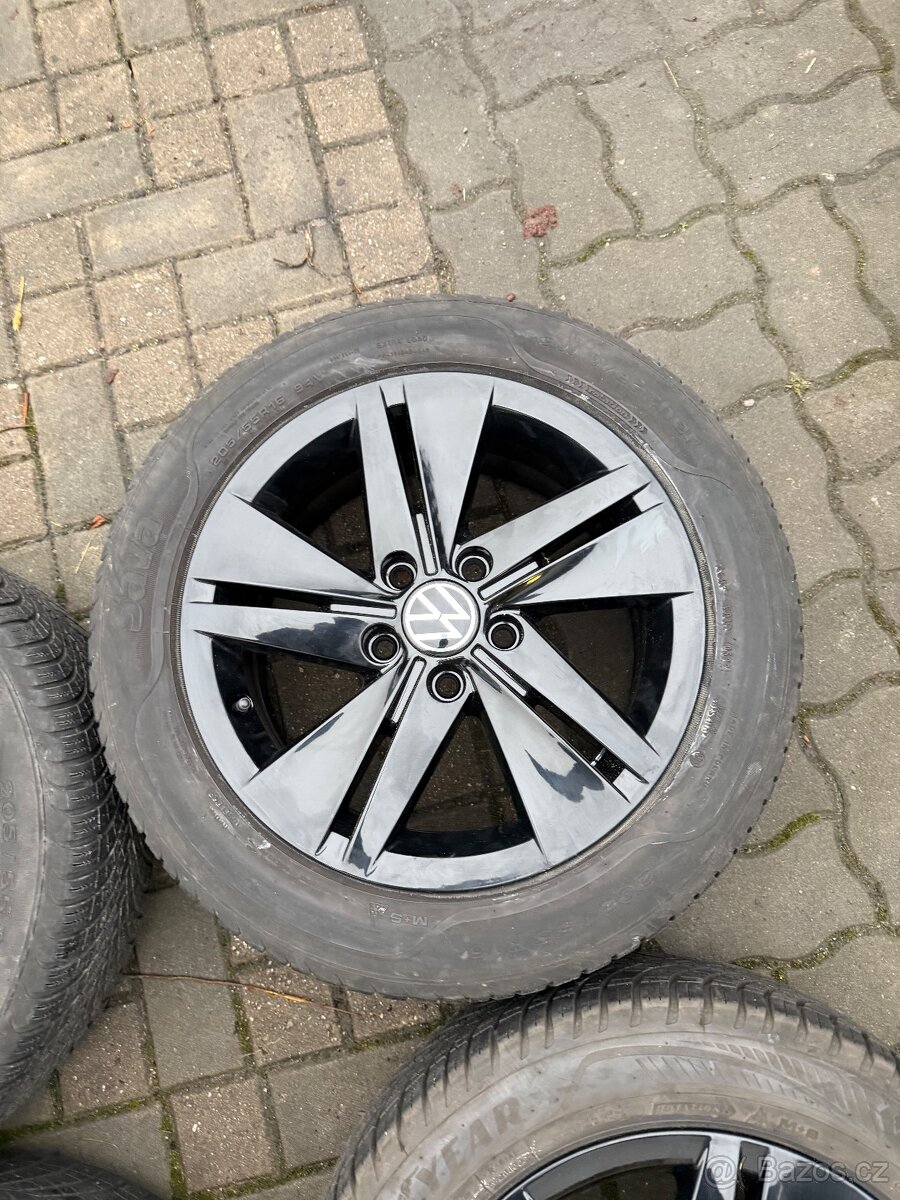 ORIGINÁL Alu Volkswagen Norfolk R16, 5x112 - TOP STAV - 2