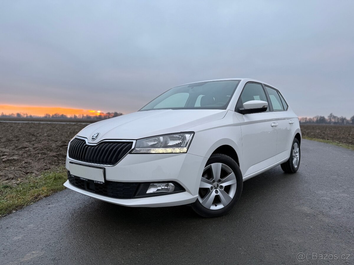 Fabia 1.0TSI 70kW DPH ČR 132tis km 2020 Park. senzory - 2
