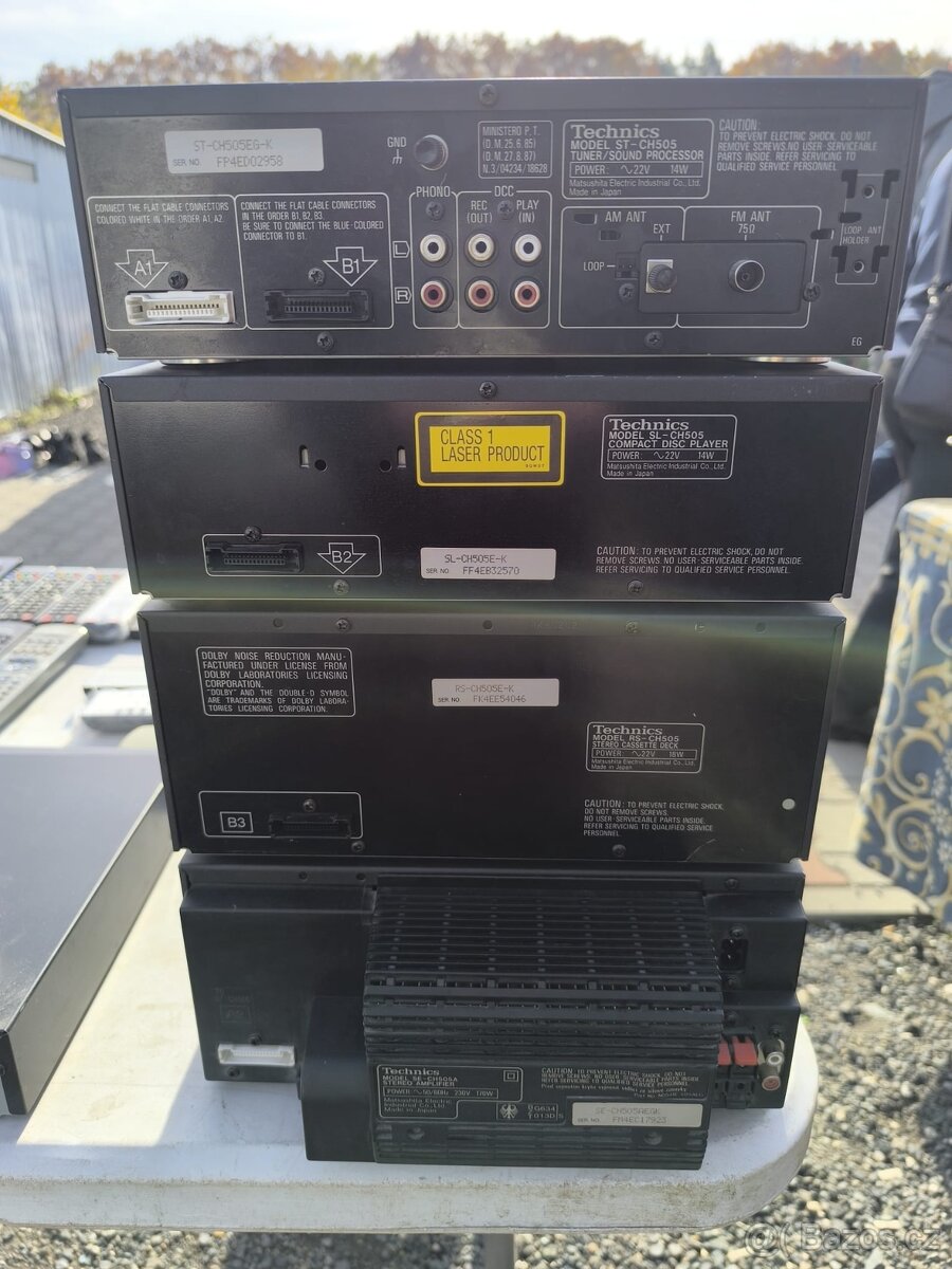 Technics SE-CH505A Hi-Fi sestava - 2