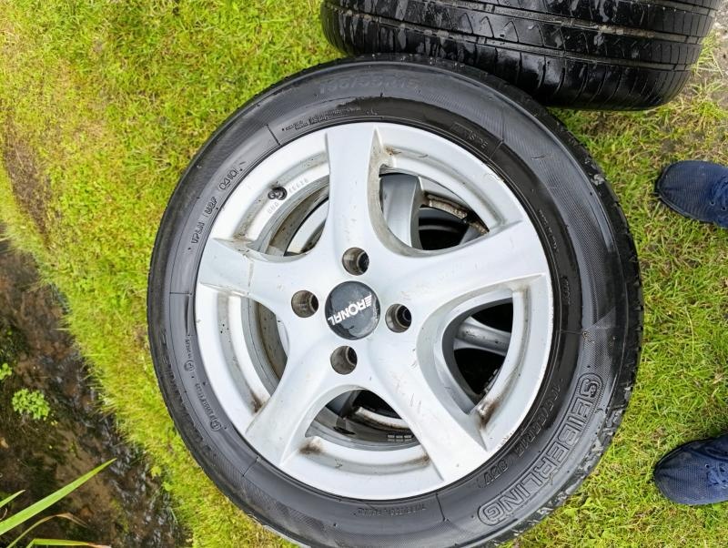 škoda Favorit alu kola Ronal pneu 195-55 R 15 - 2