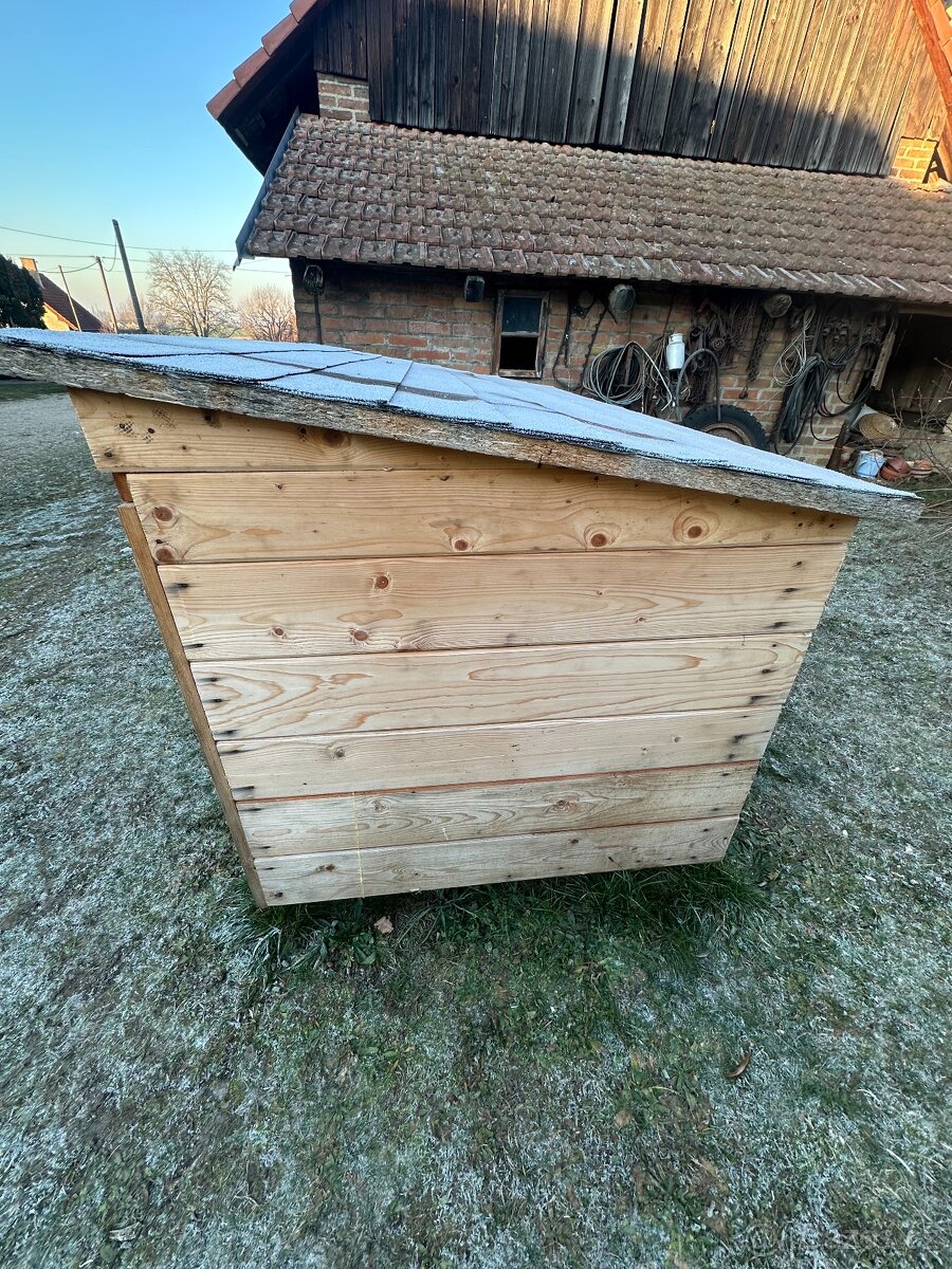 Psí bouda - zateplená - 2