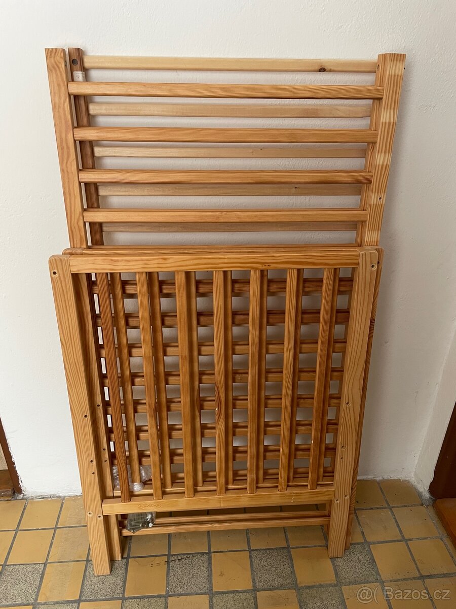 Dětská postýlka dřevo 120x60 cm - 2