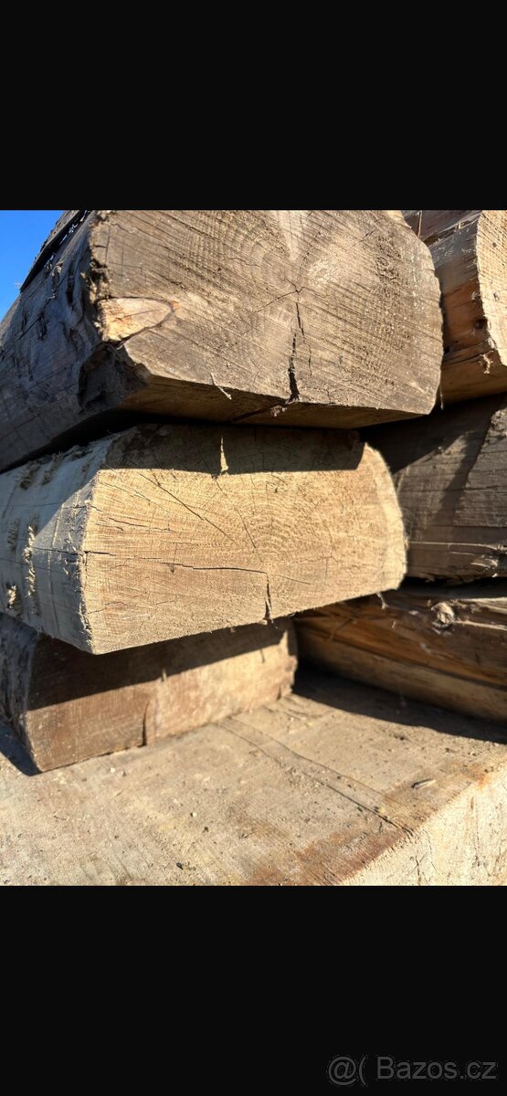 Masivně dřevěné trámy - 2