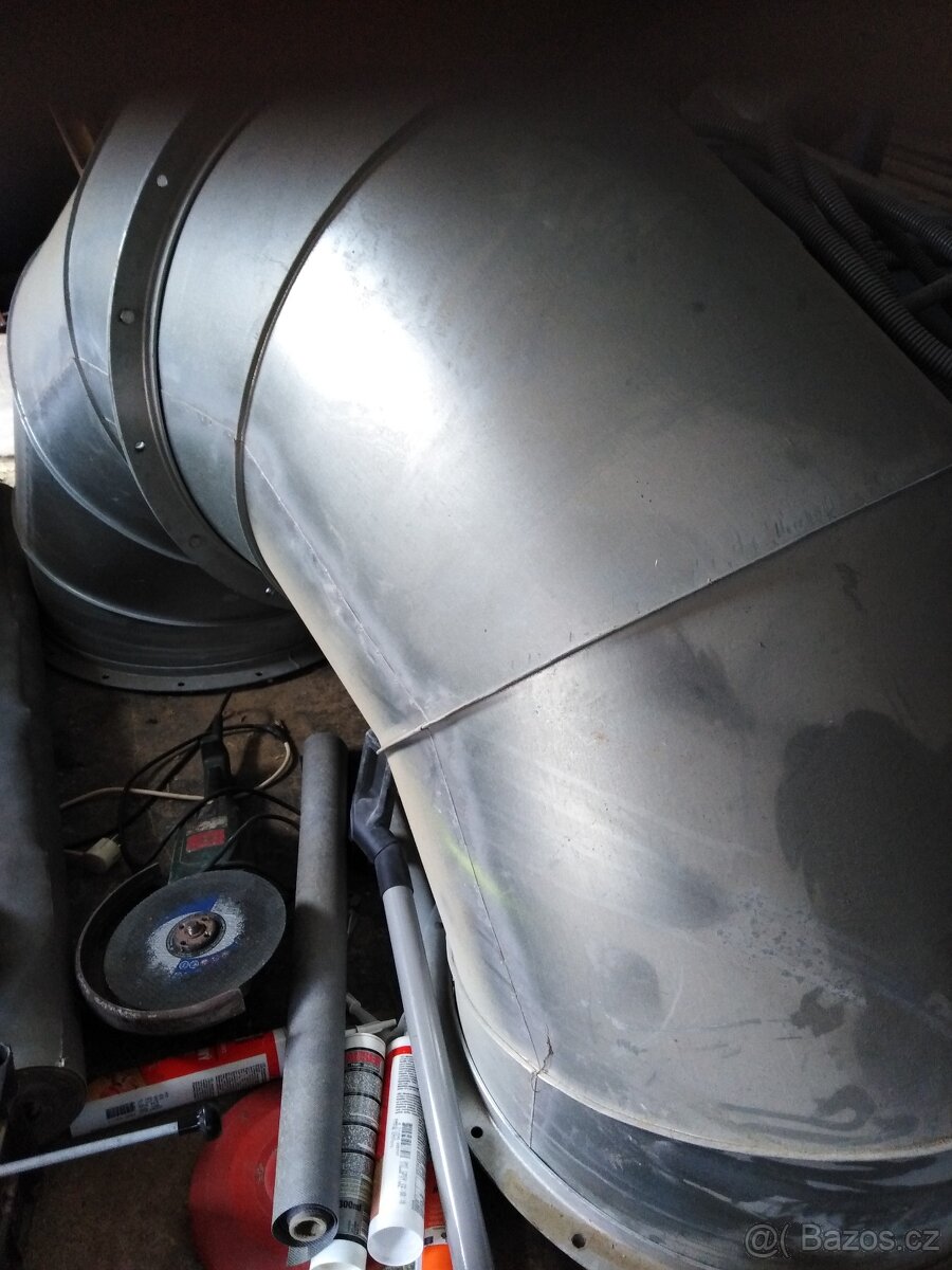 Plechová pozinkovaná roura - 2