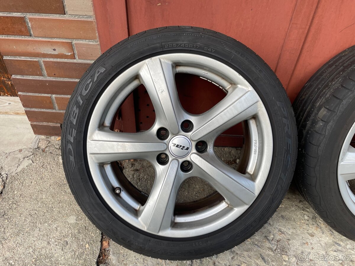 Alu disky Rial 17” – 7,5Jx17 ET45, 5x112 - 2
