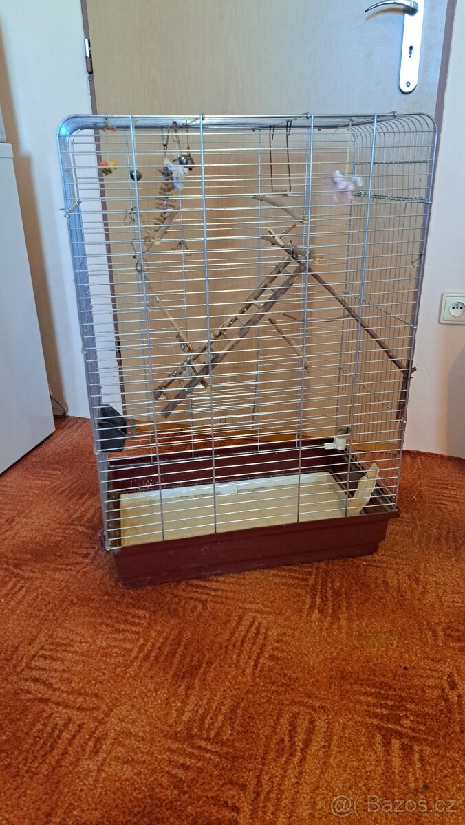 Klec pro papouska/Andulku/Korelu atd - 2