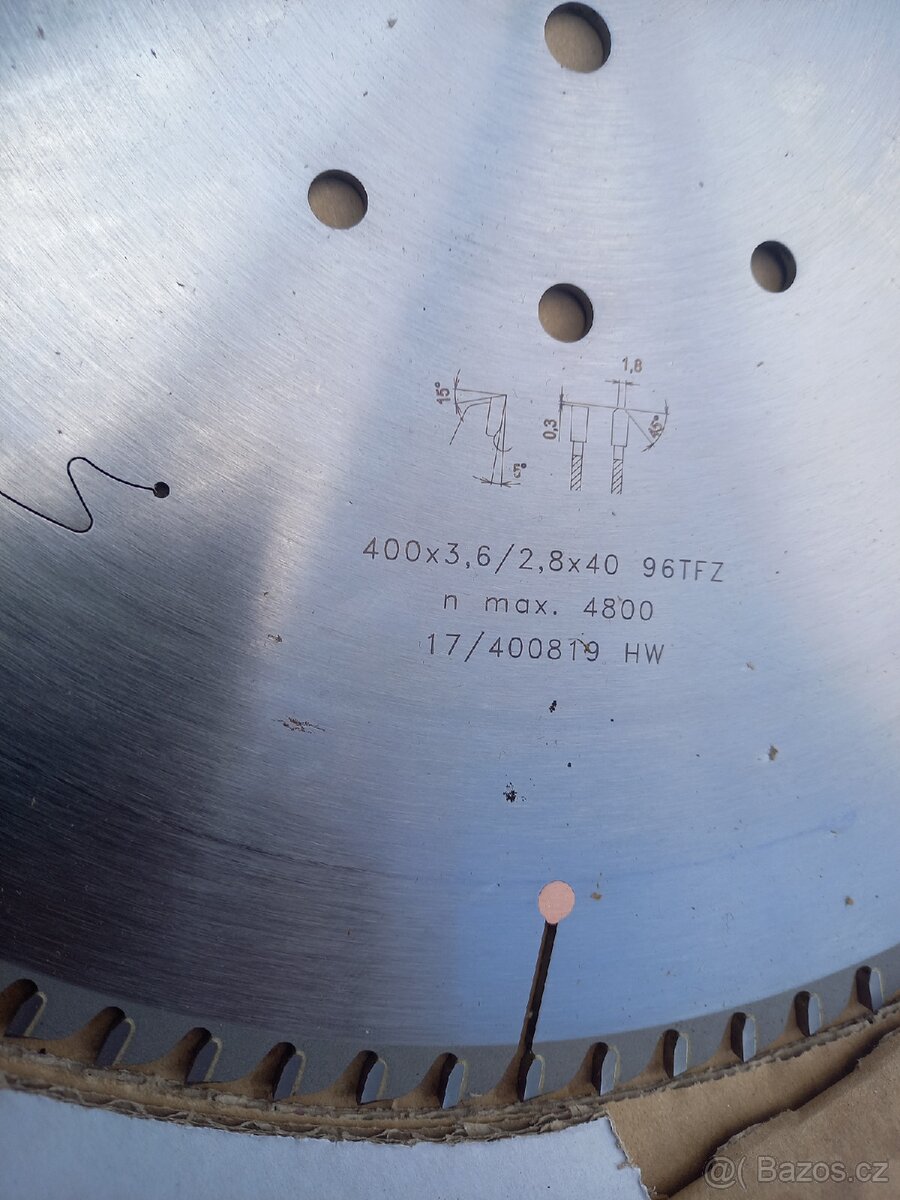Pilový kotouč 400mm - 2
