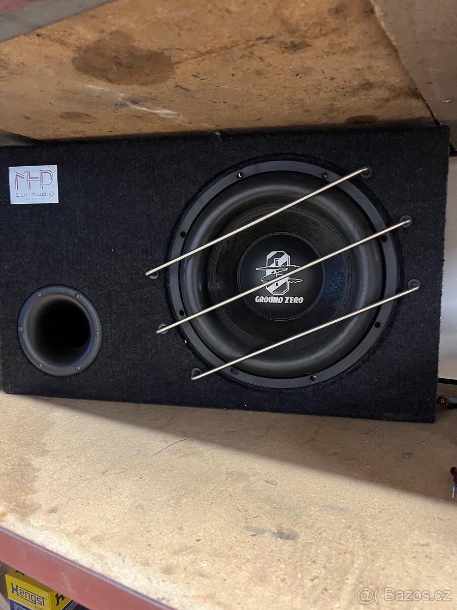 Subwoofer Ground Zero”12 + Gladen 1200 - 2