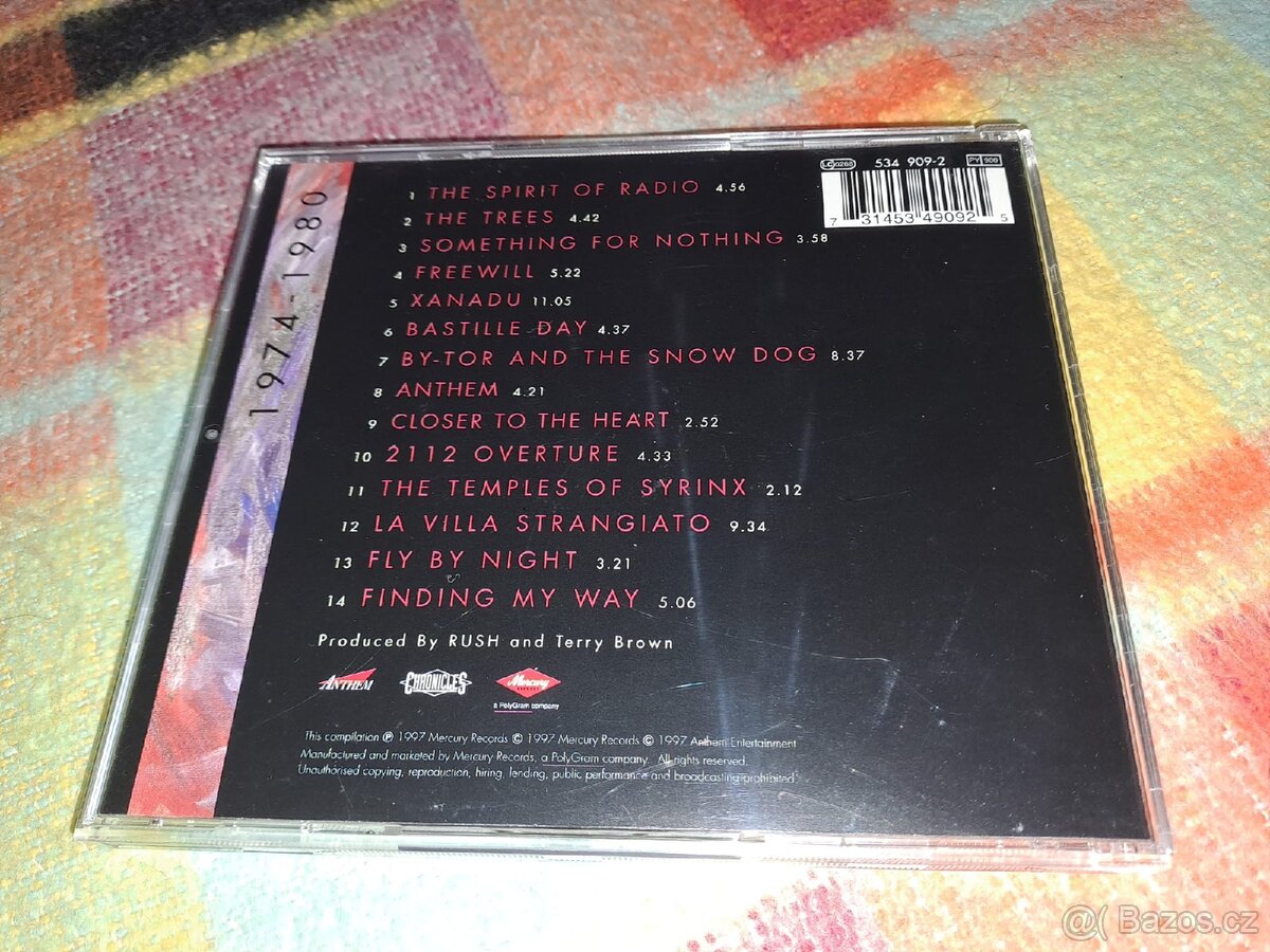 PRODAM CD - RUSH - 2