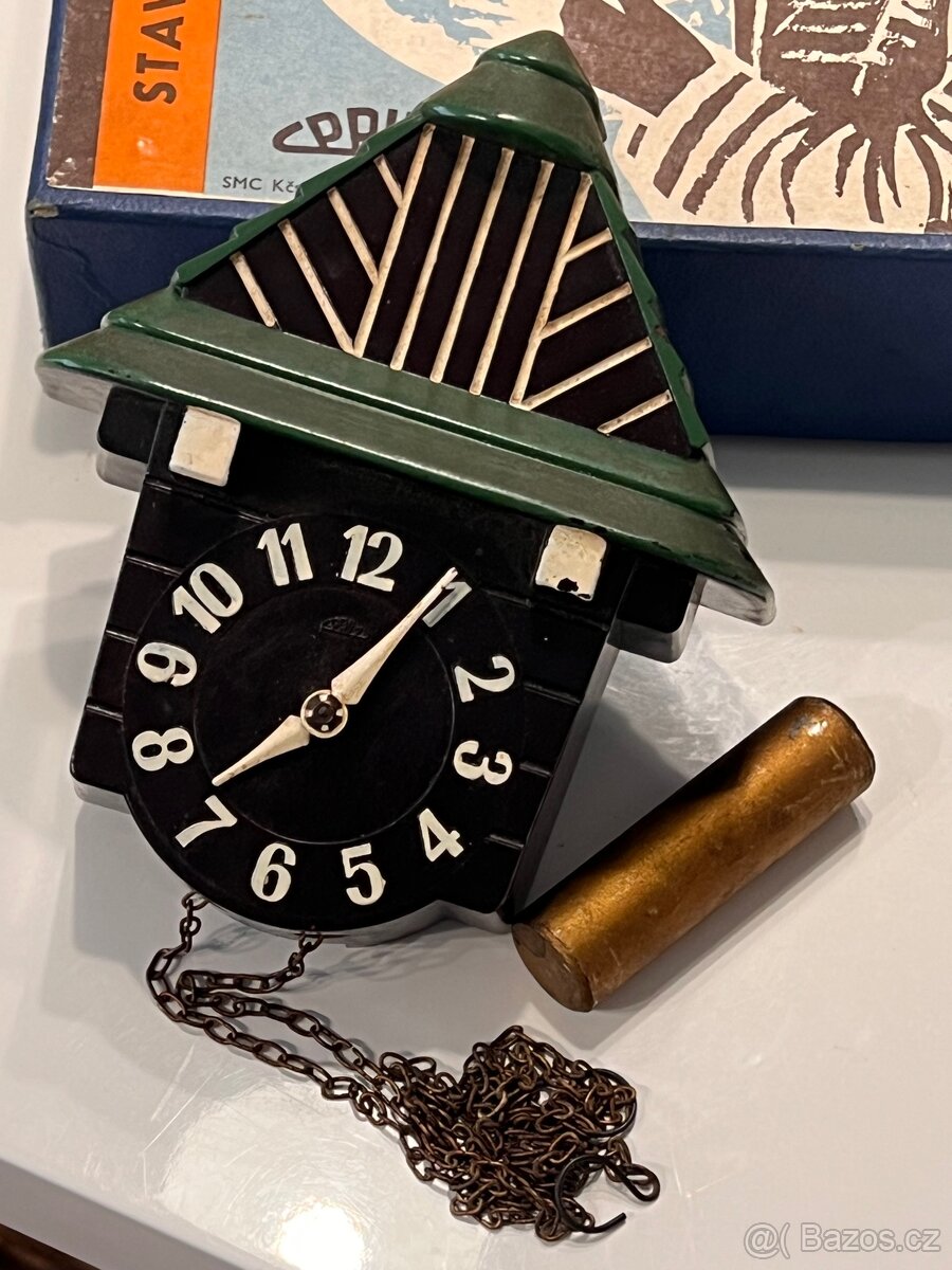 3x Hodiny / Tiché kukačky Prim - Chaloupka - 2