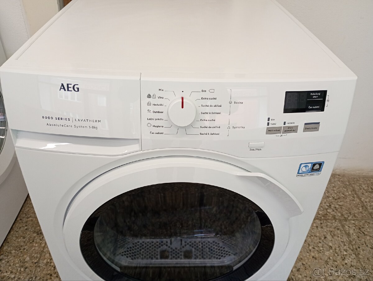 Sušička prádla s tepelným čerpadlem AEG - 2