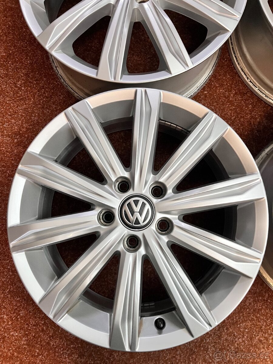 5x112 R17 VW Touran 1T5 originál alu disky - ET 52 - 2
