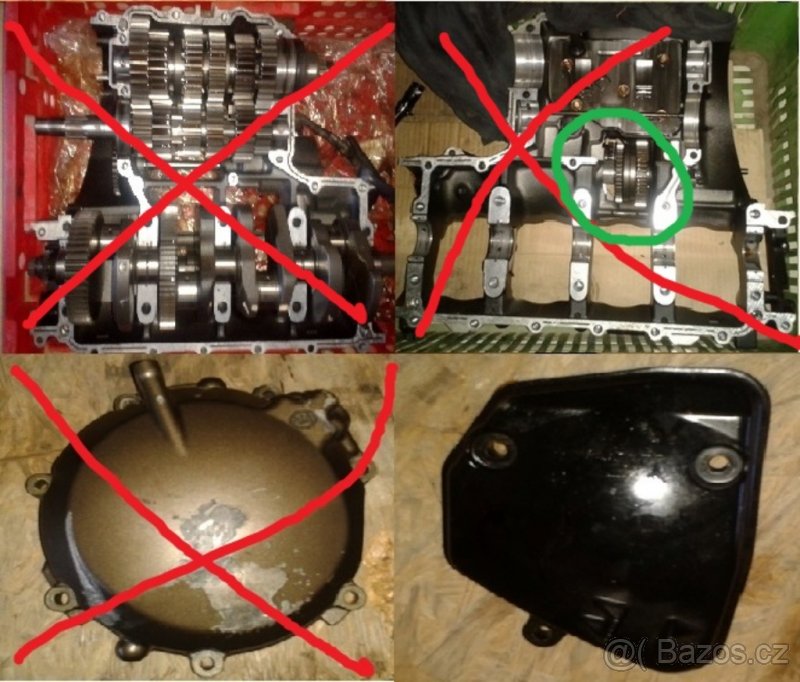 Kawasaki ZX12R díly motoru ZXT20AE - 2