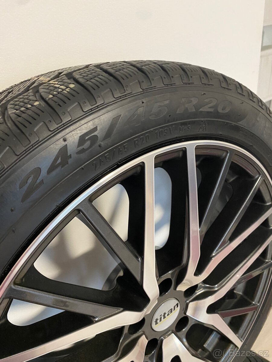 Zimní sada R20 5x112 PIRELLI DOT 2021 BMW, Mercedes Benz - 2